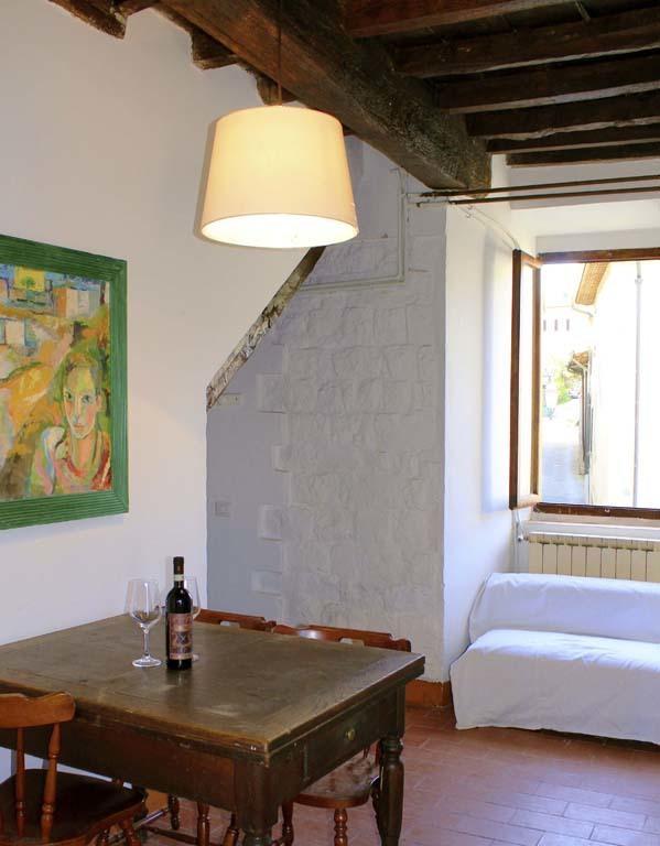 Torrione Apartment Panzano in Chianti Habitación foto